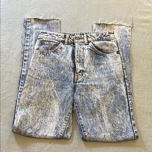 Blue Acid Wash Jeans
